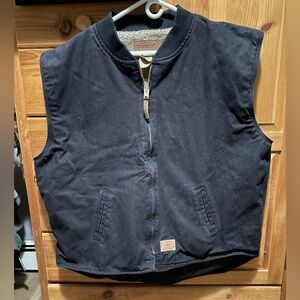 Schmidt Black Sleeveless Vest